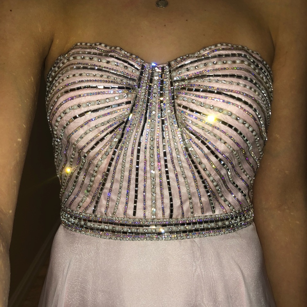 Pink Prom Dress - Picture 3 of 6